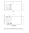 Bondi Fluted Laundry Kit (1305x600x2100mm)