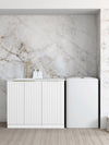 Bondi Fluted Base Cabinet Kit (1060mm)