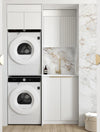 Bondi Fluted Laundry Kit (1305x600x2100mm)