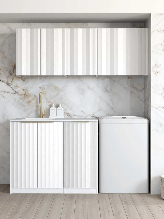 Bondi Fluted Laundry Kit (1715x600x2100mm)
