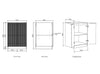 Bondi Fluted Laundry Base Cabinet