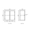 Hampshire Laundry Wall Cabinet
