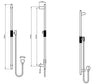 Caddence Sliding Shower Rail