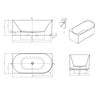 Attica Celine Corner Bath