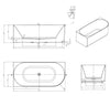 Attica Celine Corner Bath