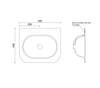 Chloe Matte White Top With Basin