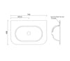 Chloe Matte White Top With Basin