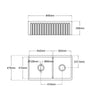 Cove Fireclay Bulter Sink