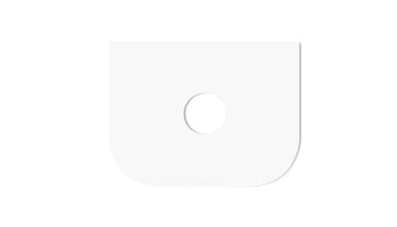Bondi Matte White Solid Surface Top