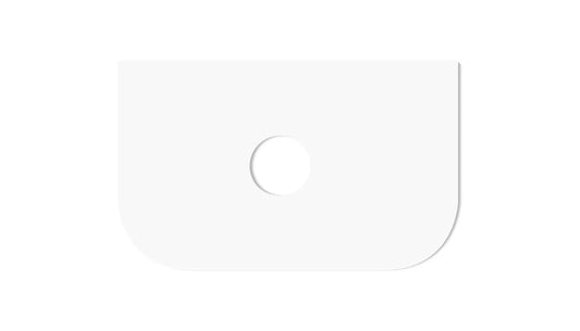 Bondi Matte White Solid Surface Top