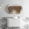 Bondi Fluted Wall Hung Curve Vanity