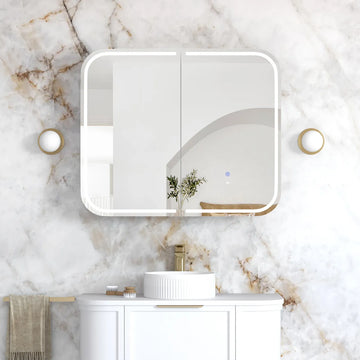LED Newport Shaving Cabinet - Premium Edition