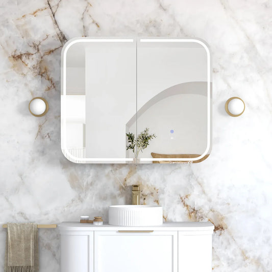 LED Newport Shaving Cabinet - Premium Edition