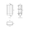 Maxi Space Saver Floor Standing Vanity