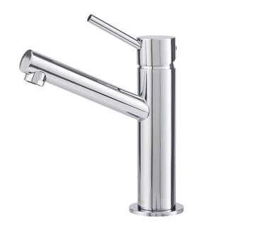 Anise Eco Basin Mixer Upswept Spout