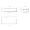 Moonlight Wall Hung Cabinet