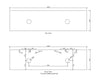 Solid Surface Matte White Top