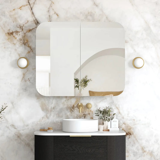 Newport Shaving Cabinet- 900x750mm