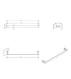 Oskar towel rail
