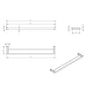 Oskar towel rail