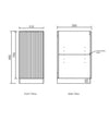 Havana Laundry Base Cabinet Kit (1060mm)