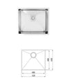Hampshire Laundry Base Cabinet Kit (1060mm)