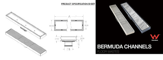 Floor Waste Bermuda Channel Waste Grate