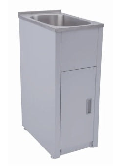 Stainless Steel Laundry Tub Cabinet Freestanding