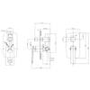 Bellino Wall Mixer with Diverter