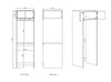 Byron Laundry Kit (1715mm)
